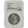 Image 1 : 1883-O $1 Morgan Silver Dollar NGC Graded MS63