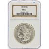 Image 1 : 1881-S $1 Morgan Silver Dollar NGC Graded MS63