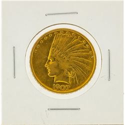 1907 $10 Indian Head Eagle Gold Coin