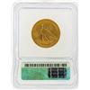Image 2 : 1910-D $10 Indian Head Eagle Gold Coin ICG MS63
