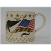 Image 1 : A WEDGWOOD COMMEMORATIVE MUG, to celebrate 200 years of American Independence, 1776-1976, designe...