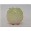 Image 1 : A ROYAL WORCESTER TINTED VASE, 1903, moulded leaf design, No.75 (7) height 8cm (s.d.)  £20-30...