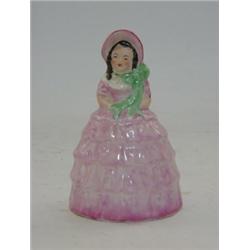 A WH. GOSS FLOWER GIRL, 'Bell Lady', height 9cm  £50-80...