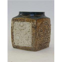 A TROIKA MARMALADE POT, 'S.L' monogram, height 10cm  £30-50...