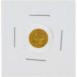 1854-S $1 Liberty Head Gold Dollar Type-1
