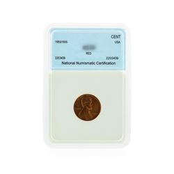 1955 Double Die Lincoln Cent Red