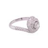 Image 2 : 14KT White Gold 1.67ctw Diamond Wedding Ring