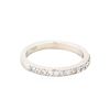 Image 2 : Platinum 0.37ctw Diamond Wedding Band Ring