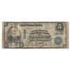 Image 1 : 1924 Large Size $5 National Currency National Bank - Damaged