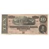 Image 1 : 1864 $10 The Confederate States of America Note