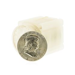 Roll of (20) 1952-S Franklin Half Dollar Coins BU