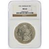 Image 1 : 1921 $1 Morgan Silver Dollar Coin NGC MS63