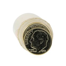 Roll of (50) 1963-D Brilliant Uncirculated Roosevelt Dimes