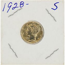 1928-S Silver Mercury Dime Coin