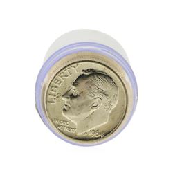 Roll of (50) 1964-D Brilliant Uncirculated Roosevelt Dimes