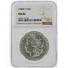 Image 1 : 1883-O $1 Morgan Silver Dollar NGC Graded MS62