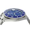 Image 6 : Mens Rolex Stainless Steel Date Submariner Watch with Blue Diamond Dial