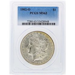 1902-O $1 Morgan Silver Dollar PCGS Graded MS63