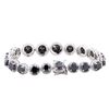 Image 2 : 14KT White Gold 30.21ctw Black and White Diamond Bracelet