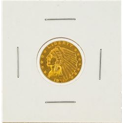 1927-P $2 1/2 Indian Head Quarter Eagle Gold Coin