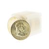 Image 1 : Roll of (20) 1959-D Franklin Half Dollar Coins BU