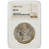 Image 1 : 1883-O $1 Morgan Silver Dollar NGC Graded MS63
