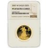 Image 1 : 2007-W $25 American Gold Eagle Coin NGC PF69 Ultra Cameo