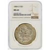 Image 1 : 1884-O $1 Morgan Silver Dollar NGC Graded MS63