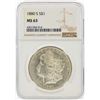 Image 1 : 1880-S $1 Morgan Silver Dollar NGC Graded MS63