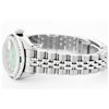 Image 9 : Womens Rolex Stainless Steel Diamond and Emerald Datejust Wristwatch