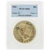 Image 1 : 1923 $1 Peace Silver Dollar PCGS Graded MS65