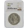 Image 1 : 1883-O $1 Morgan Silver Dollar NGC Graded MS62