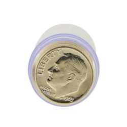 Roll of (50) 1963-D Brilliant Uncirculated Roosevelt Dimes