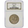 Image 1 : 1947-D Walking Liberty Half Dollar Coin NGC MS65