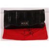 Image 1 : Authentic Christian Louboutin Black Python Clutch Bag
