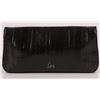 Image 5 : Authentic Christian Louboutin Black Python Clutch Bag