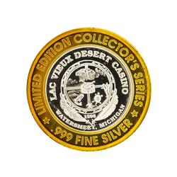 LAC Vieux Desert $10 Casino Gaming Token .999 Silver Limited Edition