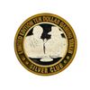 Image 2 : Silver Club $10 Casino Gaming Token .999 Silver Limited Edition