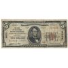 Image 1 : 1929 $5 San Francisco California National Currency Note