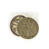 Image 1 : (20) Assorted 1916-1946 Circulated Silver Walking Liberty Half Dollar Coins