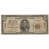 Image 1 : 1929 $5 San Francisco California National Currency Note