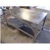 Image 1 : Steel Work Table