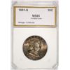 Image 1 : 1951-S FRANKLIN HALF DOLLAR, , PCI GEM BU FBL