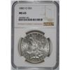 Image 1 : 1883-O MORGAN SILVER DOLLAR, NGC MS-65