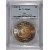 Image 1 : 1884-CC MORGAN DOLLAR PCGS MS-65 GSA. GREAT COLOR OBV.