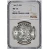 Image 1 : 1904-O MORGAN SILVER DOLLAR, NGC MS-65  WHITE!