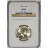 Image 1 : 1952-S WASHINGTON QUARTER NGC MS 66