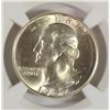 Image 2 : 1952-S WASHINGTON QUARTER NGC MS 66
