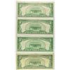 Image 2 : 4 - 1928 $5.00 RED SEALS 3- XF & 1- FINE