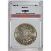 Image 1 : 1887-S MORGAN SILVER DOLLAR, AGP CHOICE BU
